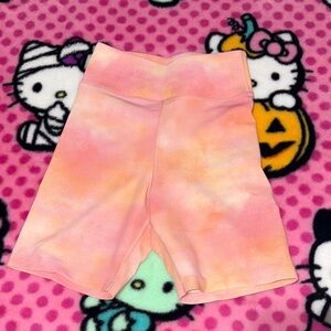 Tie-Dye Biker Shorts